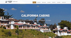 Desktop Screenshot of californiacabins.com.mx